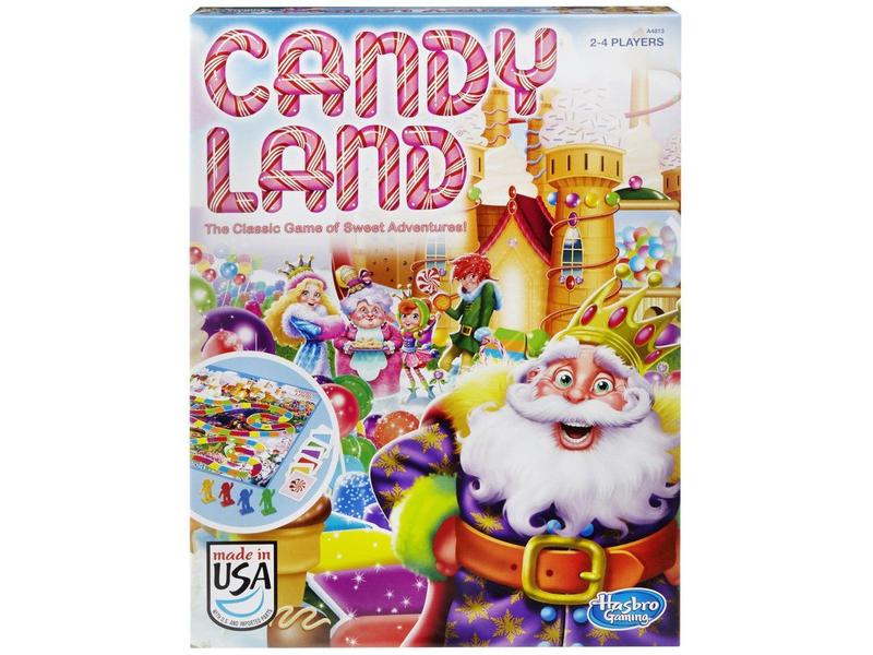 Jogo de Tabuleiro Candy Land - Hasbro - Jogos de Tabuleiro
